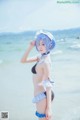 Coser @ 桜 桃 喵 Vol.036: 蕾姆 水 着 (48 photos) P24 No.67a176