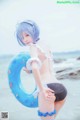 Coser @ 桜 桃 喵 Vol.036: 蕾姆 水 着 (48 photos) P38 No.daf5f9