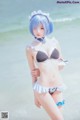 Coser @ 桜 桃 喵 Vol.036: 蕾姆 水 着 (48 photos) P12 No.11fb46