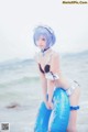 Coser @ 桜 桃 喵 Vol.036: 蕾姆 水 着 (48 photos) P16 No.40c0b5