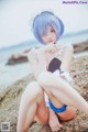 Coser @ 桜 桃 喵 Vol.036: 蕾姆 水 着 (48 photos) P44 No.77b8cd