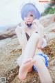 Coser @ 桜 桃 喵 Vol.036: 蕾姆 水 着 (48 photos) P42 No.e2af77